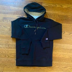 Champion Men's Small Black hoodie